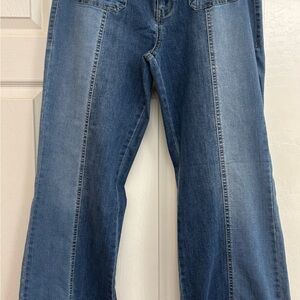 one 5 one Women's Flare Jeans in Blue